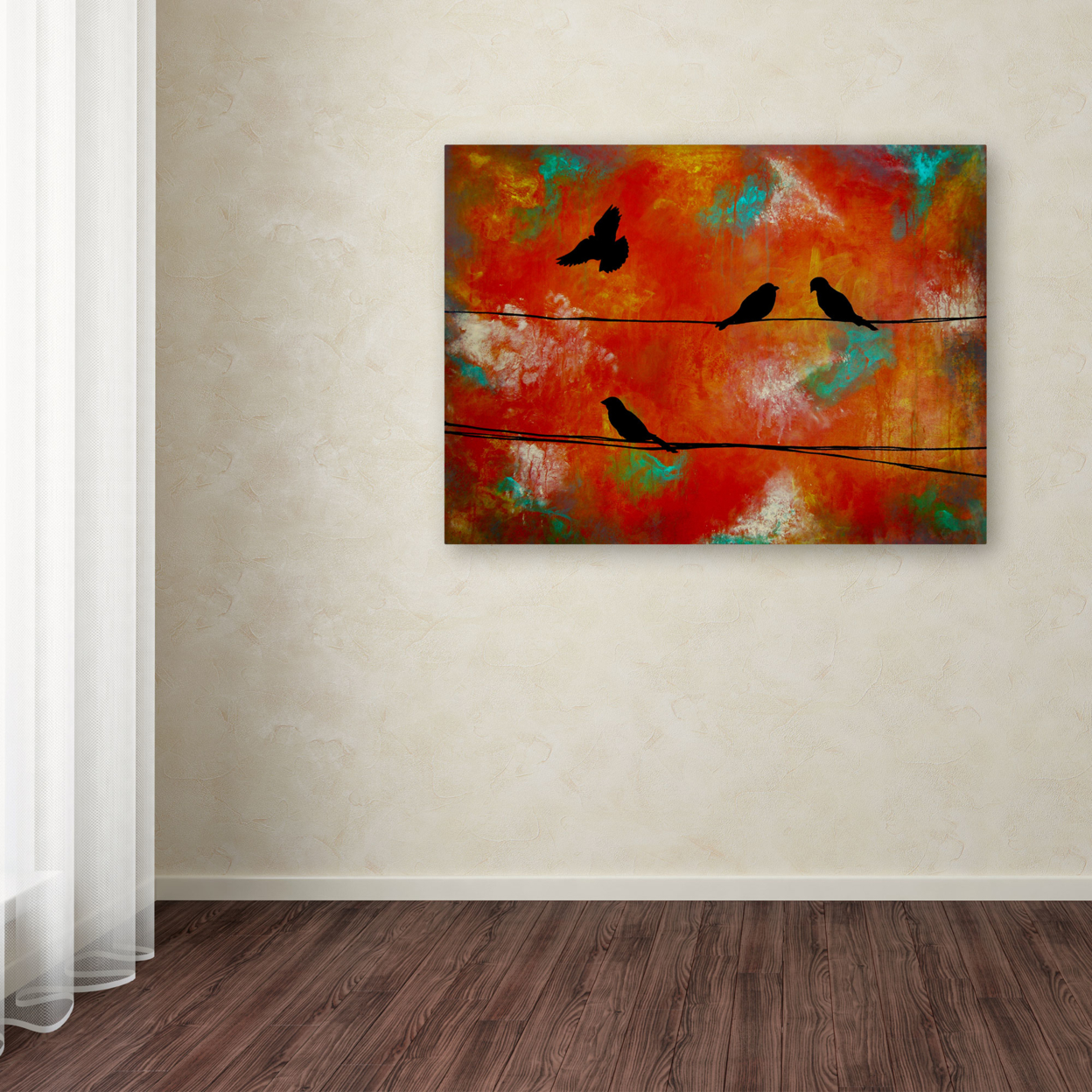 Nicole Dietz 'Birds Of Flight' Canvas Art 18 X 24