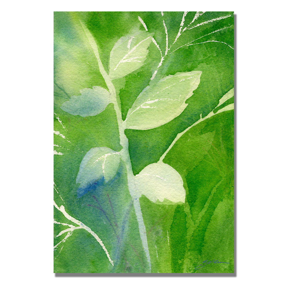 Shelia Golden 'Greenery' Canvas Art 18 X 24