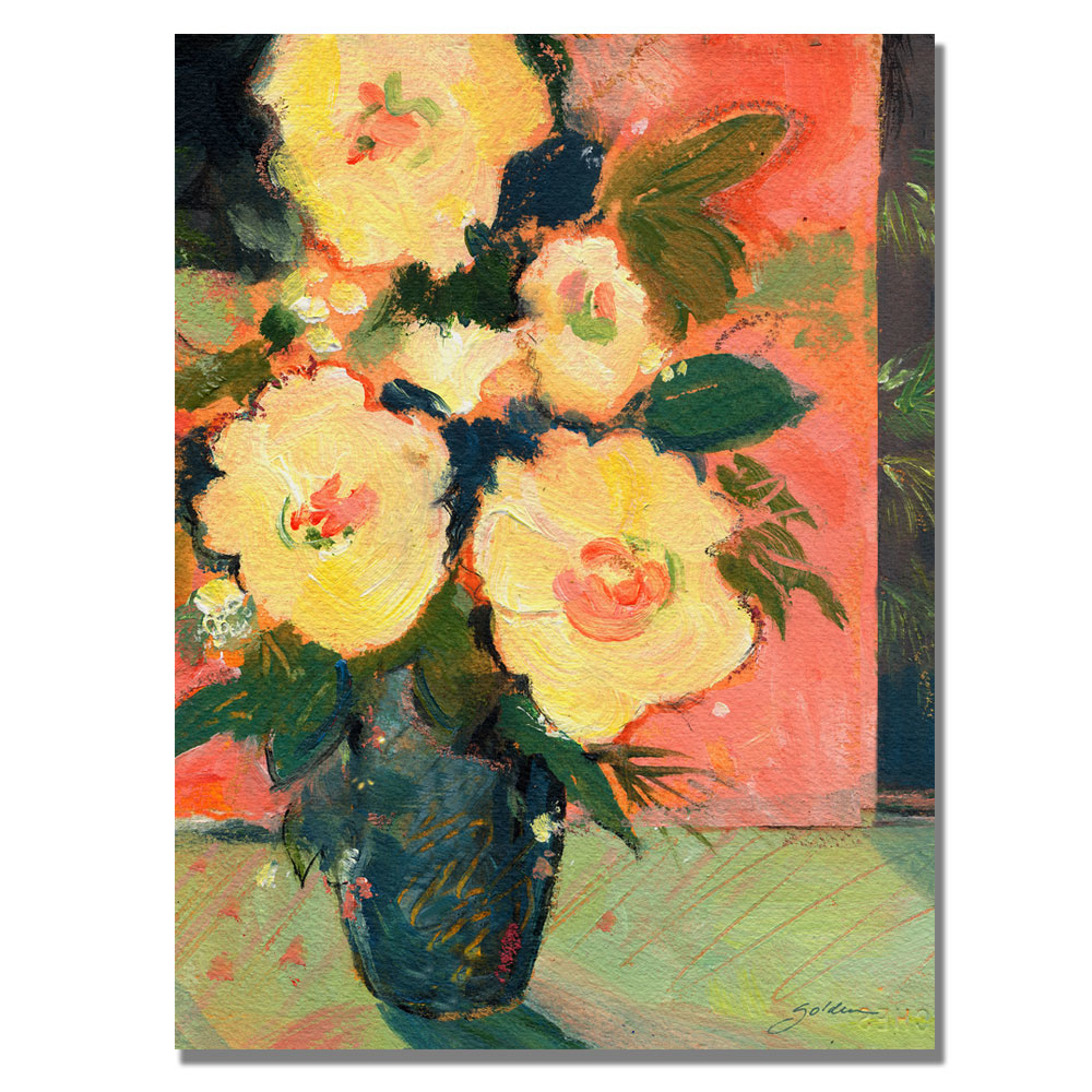 Sheila Golden 'Tropical Bloom' Canvas Art 18 X 24