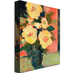Sheila Golden 'Tropical Bloom' Canvas Art 18 X 24