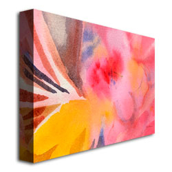 Shelia Golden 'Pink Tones' Canvas Art 18 X 24