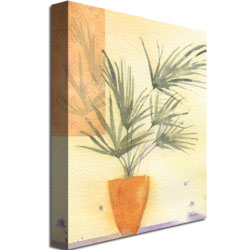 Sheila Golden 'Palm' Canvas Art 18 X 24