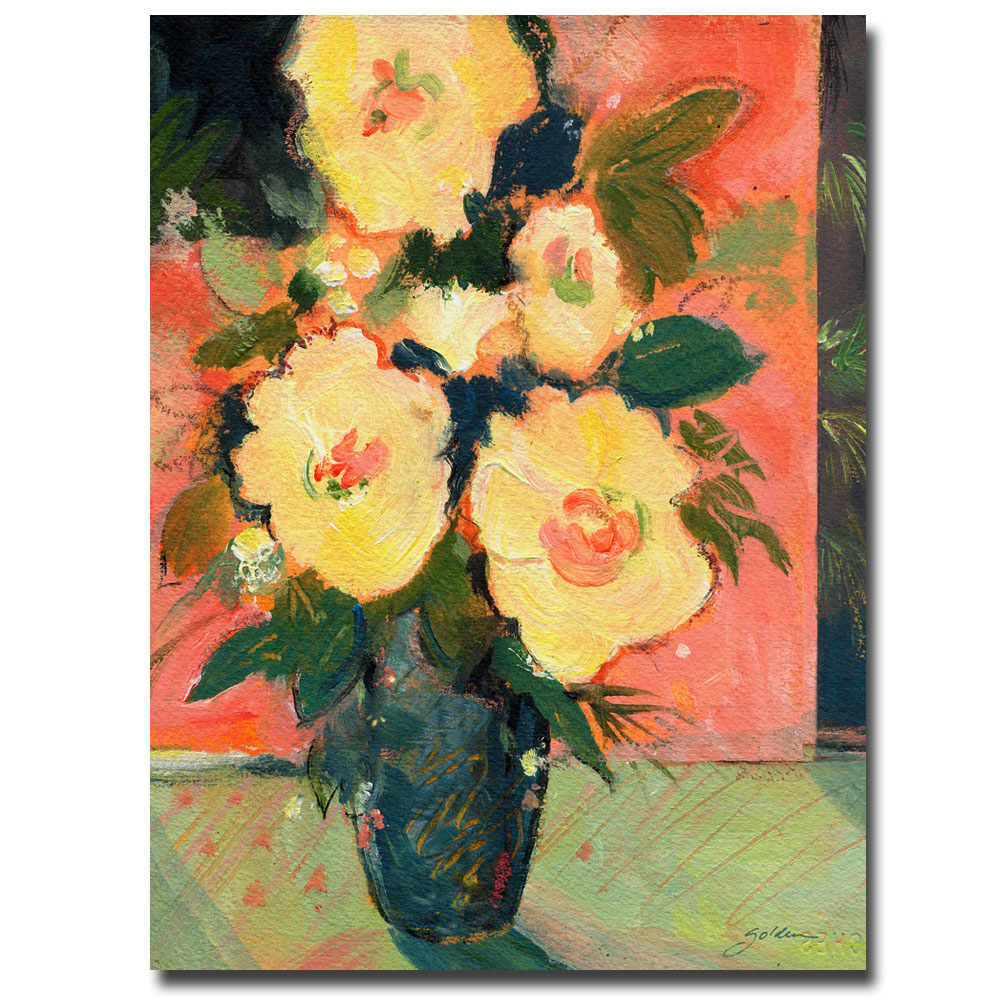 Sheila Golden 'Tropical Blooms' Canvas Art 18 X 24