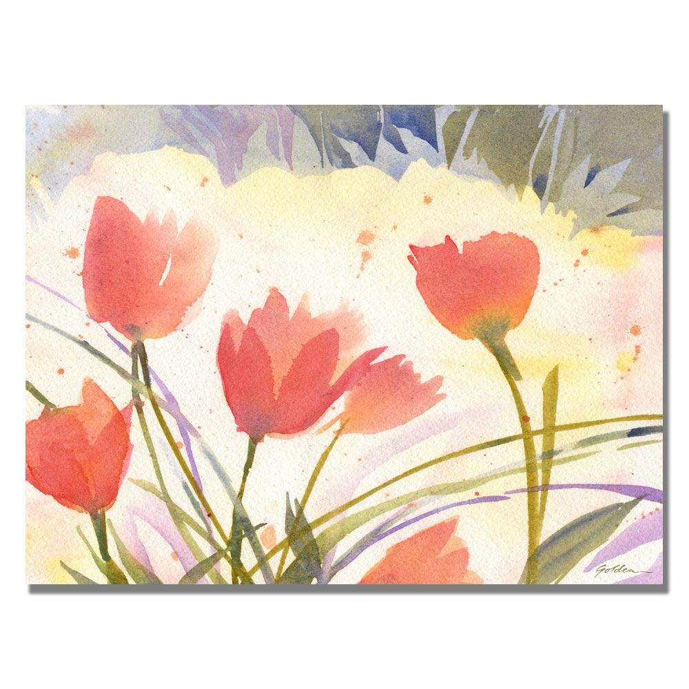 Sheila Golden 'Spring Song' Canvas Art 18 X 24