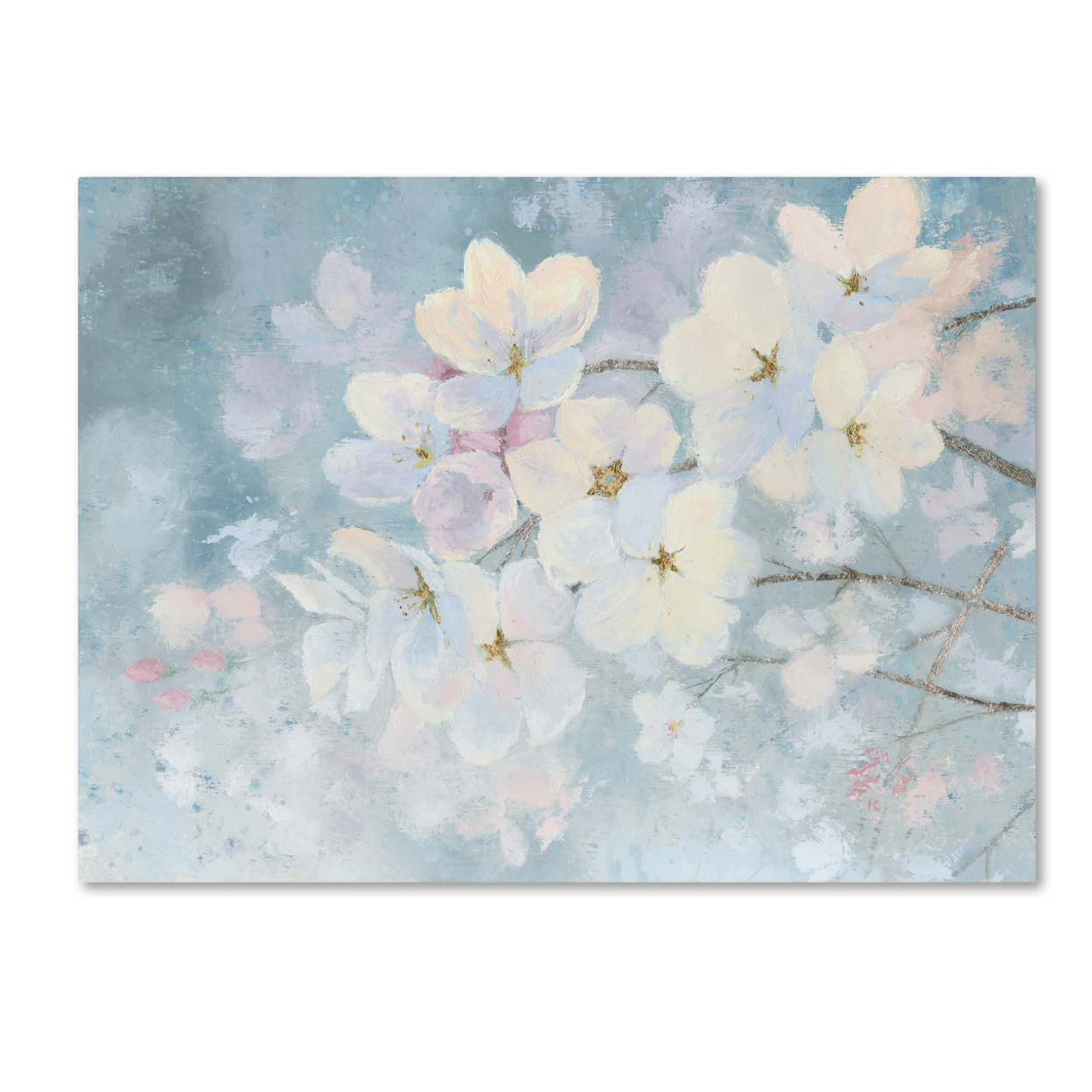 James Wiens 'Splendid Bloom' 14 X 19 Canvas Art