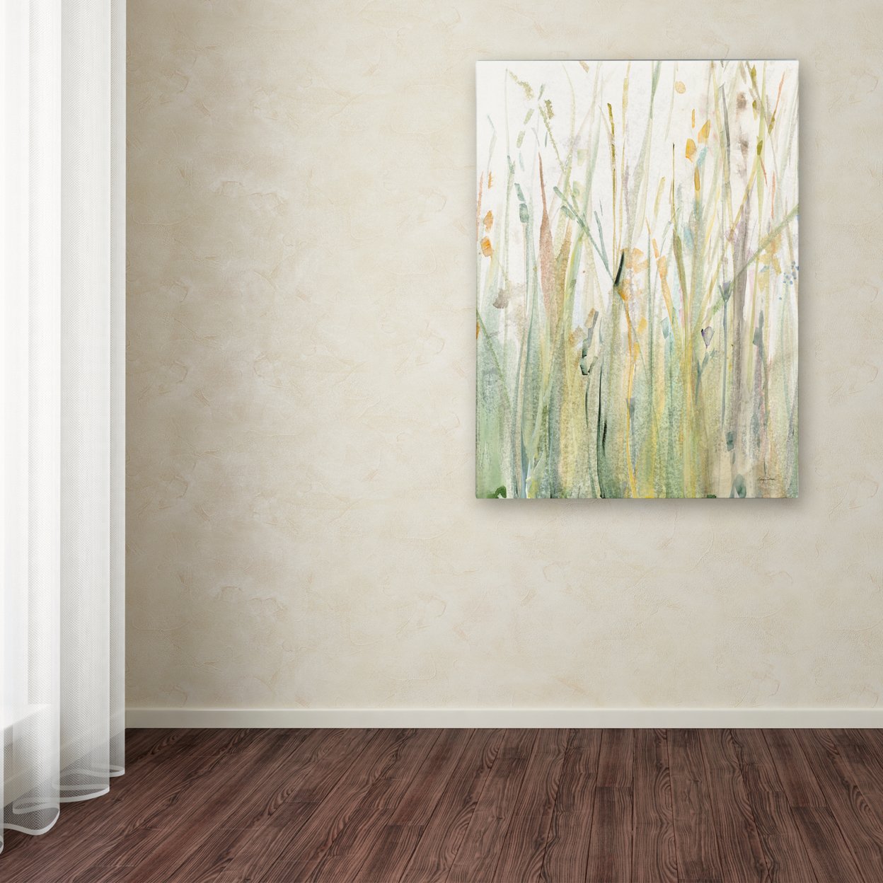 Avery Tillmon 'Spring Grasses I Crop' Canvas Art 18 X 24