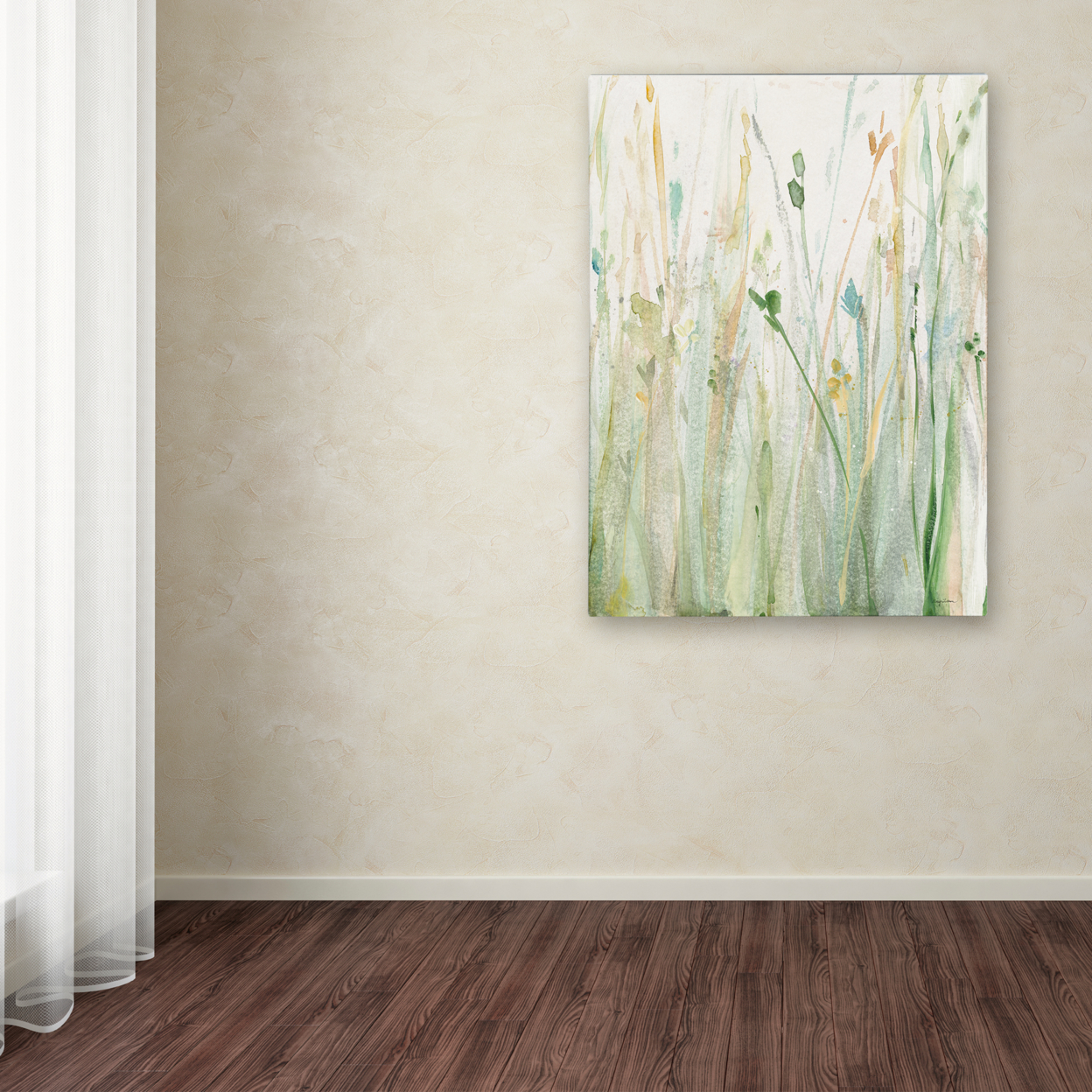 Avery Tillmon 'Spring Grasses II Crop' Canvas Art 18 X 24