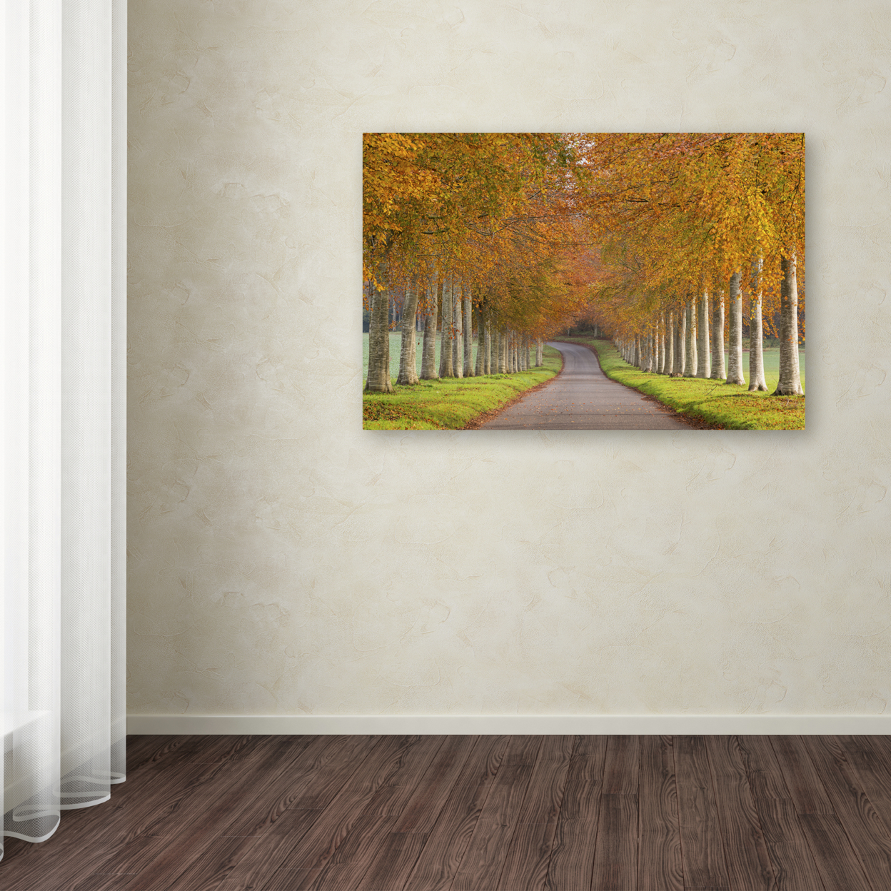 Adam Burton 'Autumn Splendour' Canvas Art 16 X 24