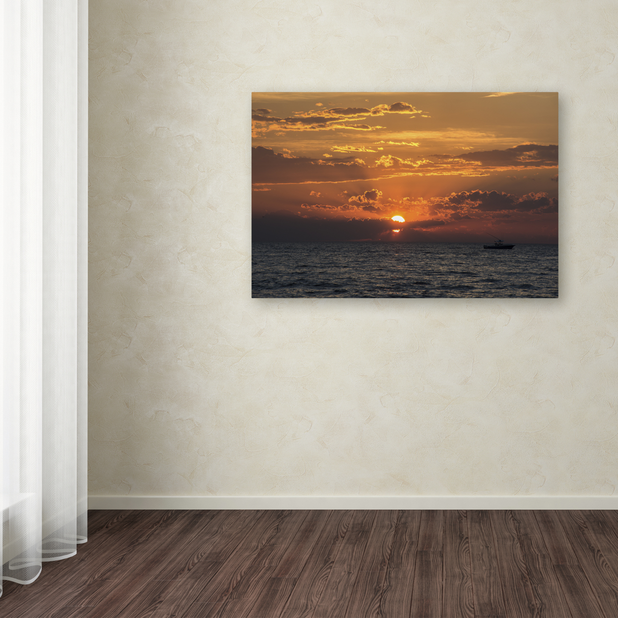Kurt Shaffer 'Sunset Magic' Canvas Art 16 X 24