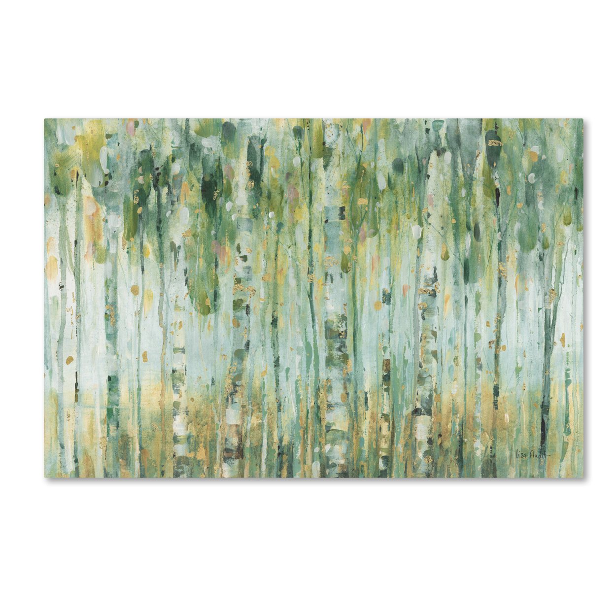 Lisa Audit 'The Forest I' Canvas Art 16 X 24