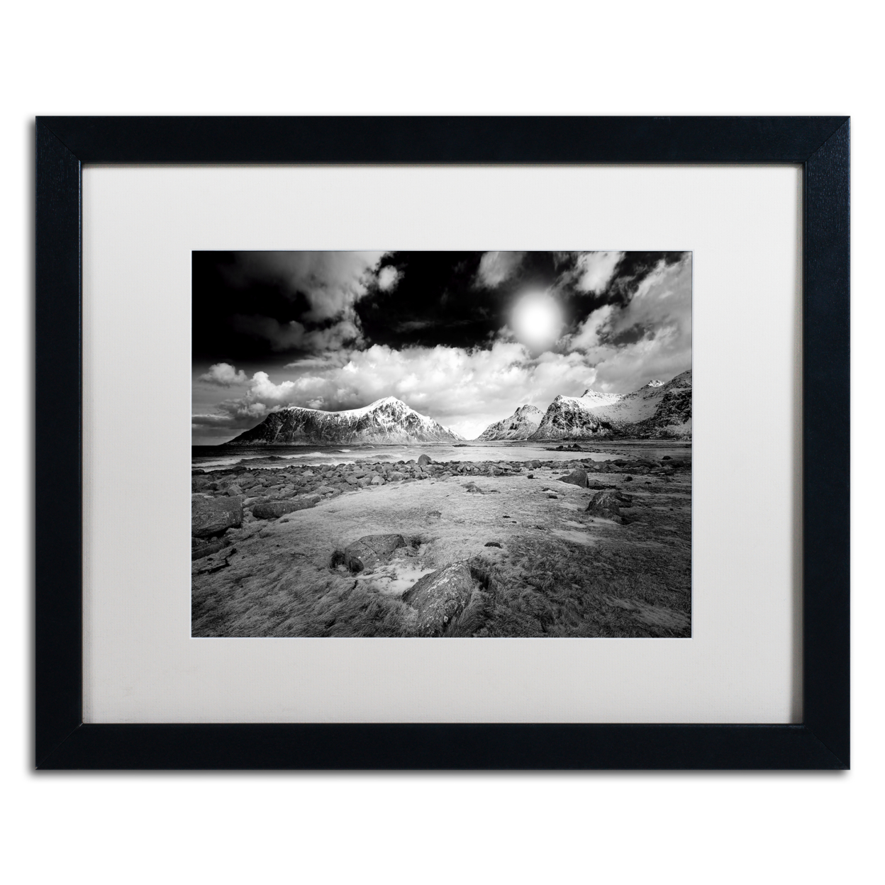 Philippe Sainte-Laudy 'Light World' Black Wooden Framed Art 18 X 22 Inches
