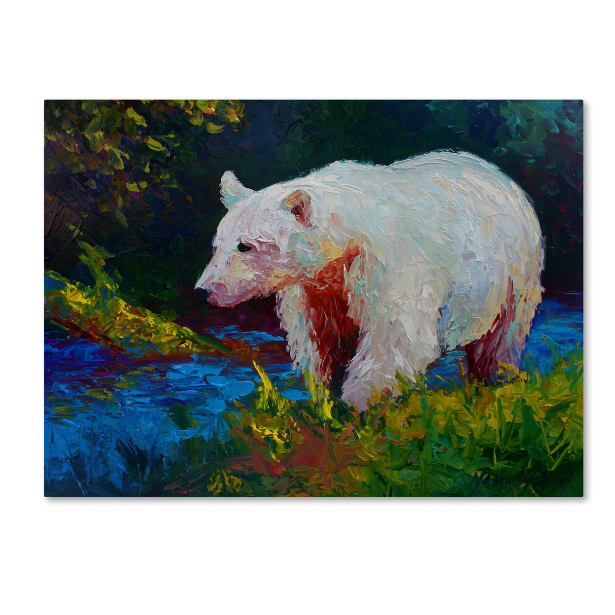 Marion Rose 'Capture The Spirit' Ready To Hang Canvas Art 14 X 19 Inches Made In USA