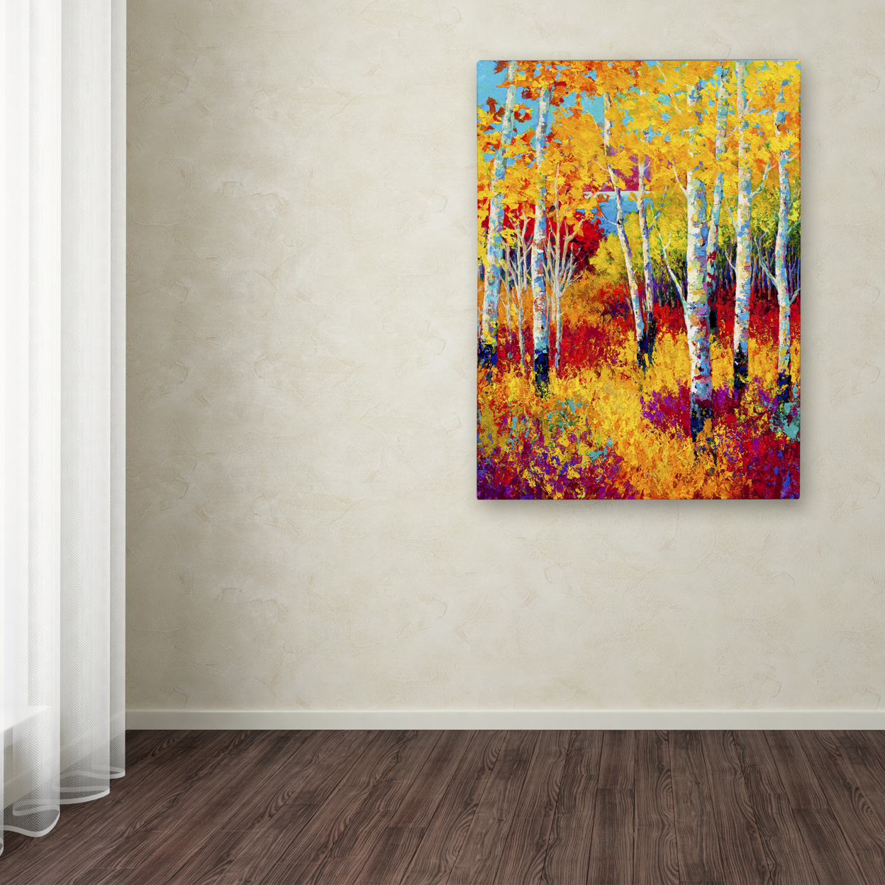 Marion Rose 'Autumn Dreams' Ready To Hang Canvas Art 18 X 24 Inches Made In USA
