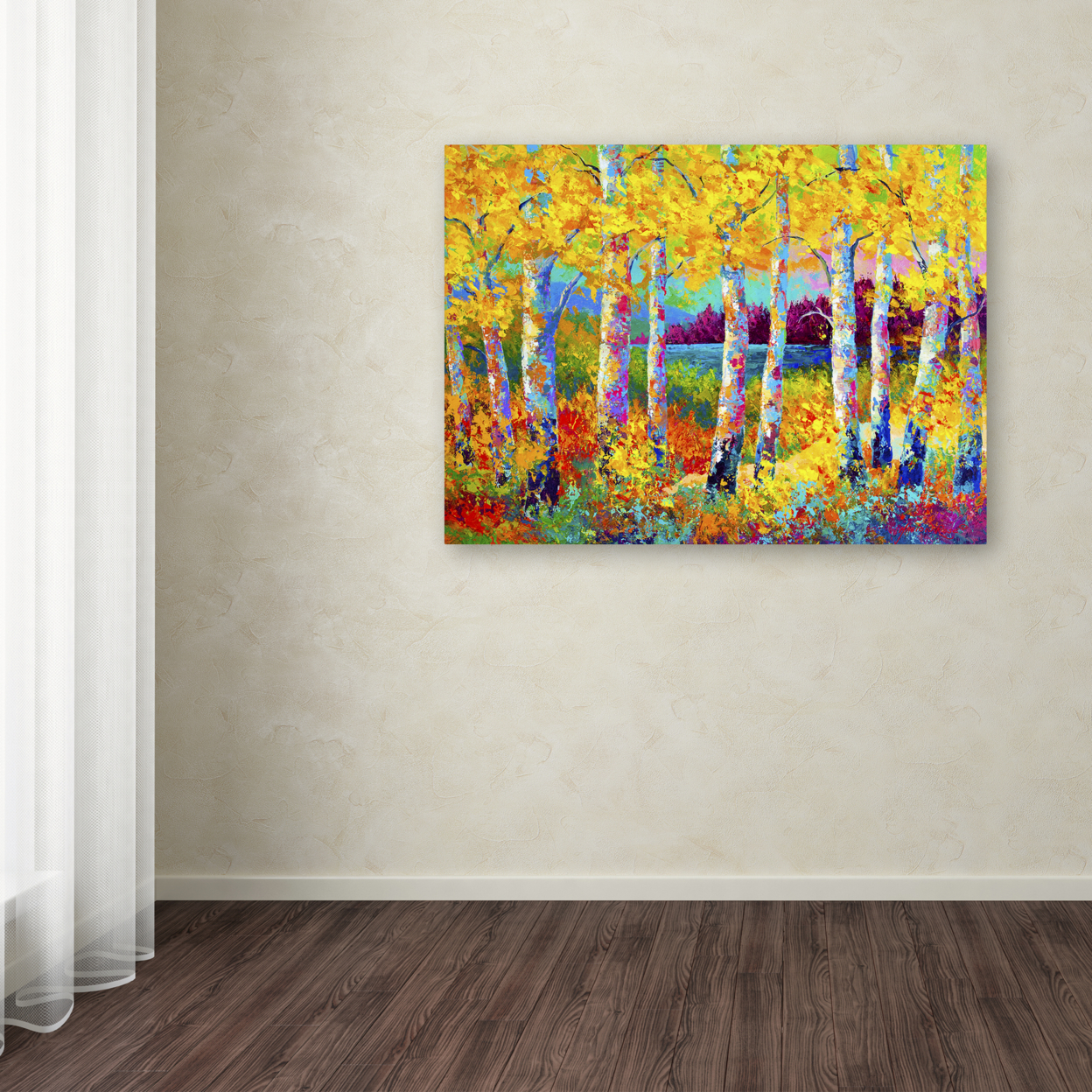 Marion Rose 'Autumn Jewels' Ready To Hang Canvas Art 24 X 32 Inches Made In USA
