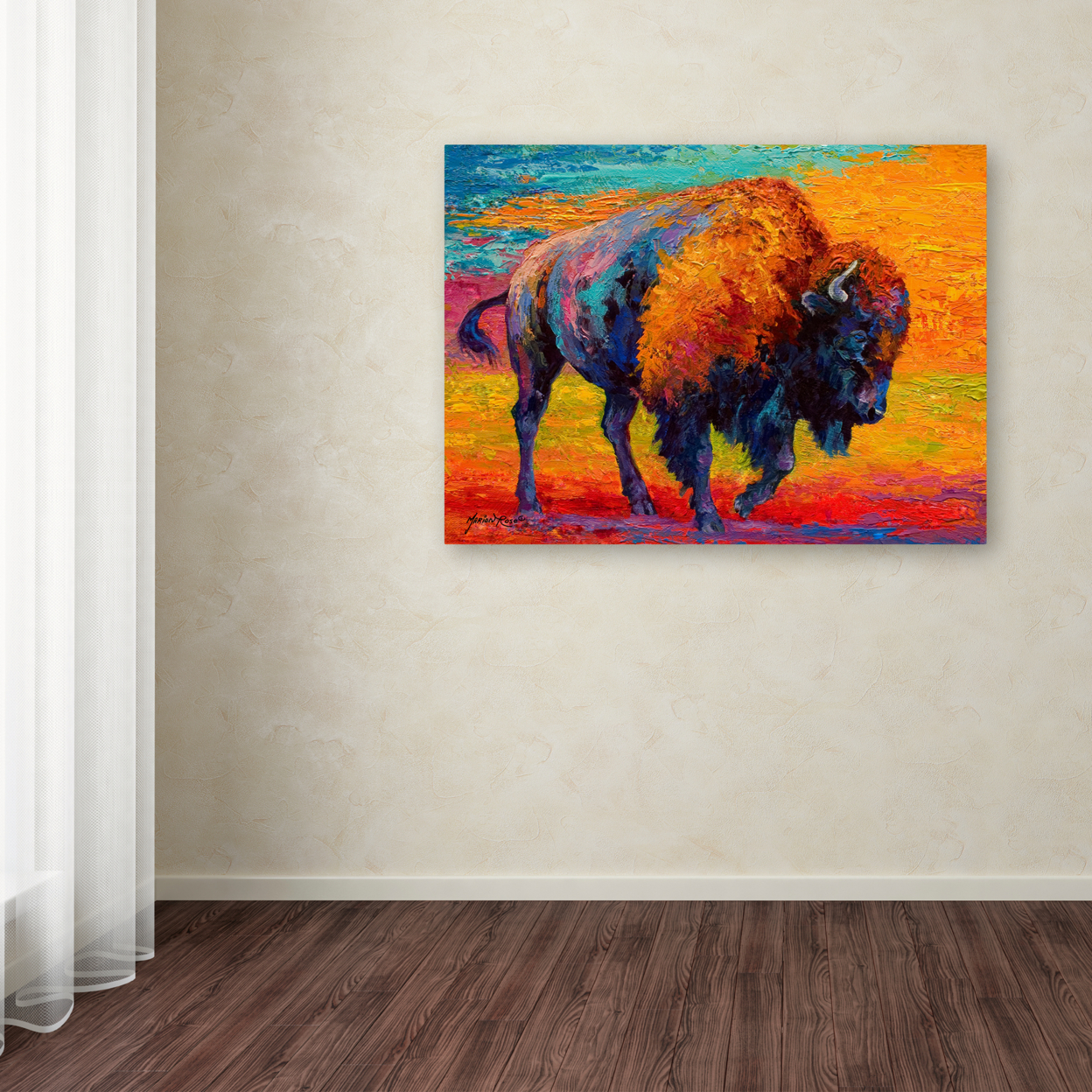 Marion Rose 'Spirit Of The Prairie' Ready To Hang Canvas Art 24 X 32 Inches Made In USA