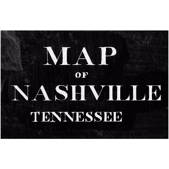 Black Nashville Map 1860 restoration hardware style Vintage Nashville Tennessee Map Old Map of Nashville Black WALL Map Home Decor Gift Idea - 48" x