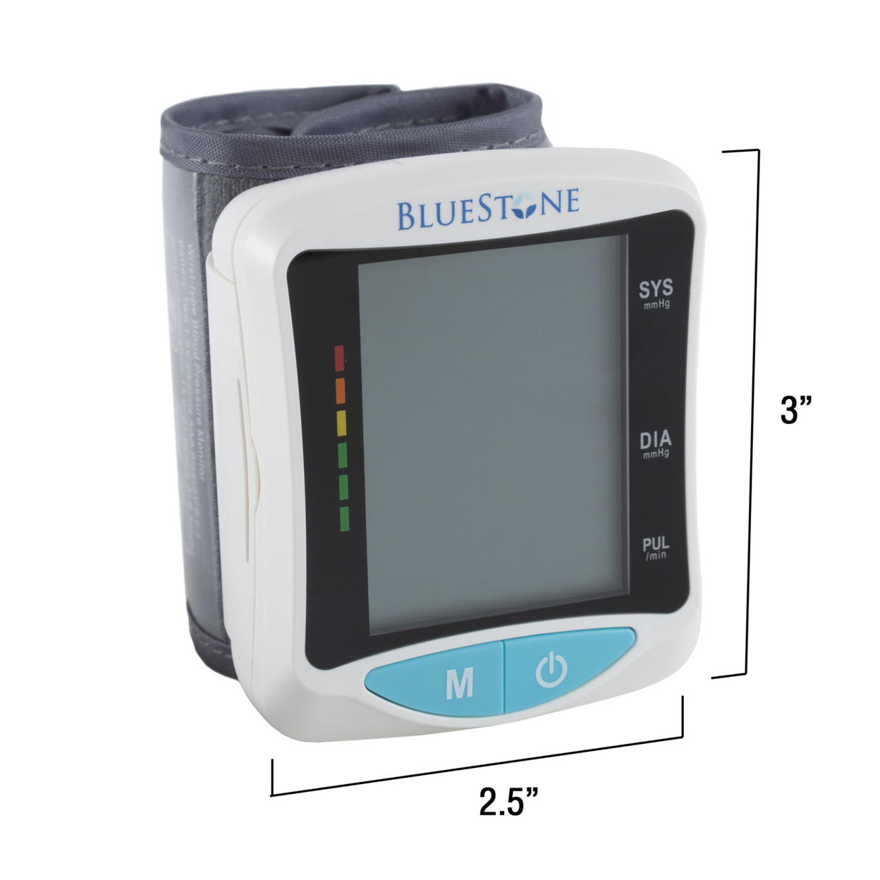 Bluestone Automatic Wrist Blood Pressure And Pulse Monitor 4 Person Memory