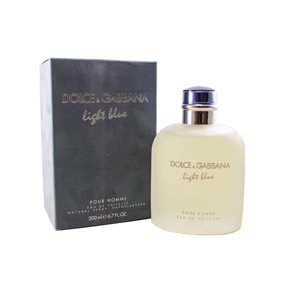 Dolce & Gabbana Light Blue Pour Homme EDT SPR 6.7 Oz / 200 Ml For Men By Dolce & Gabbana