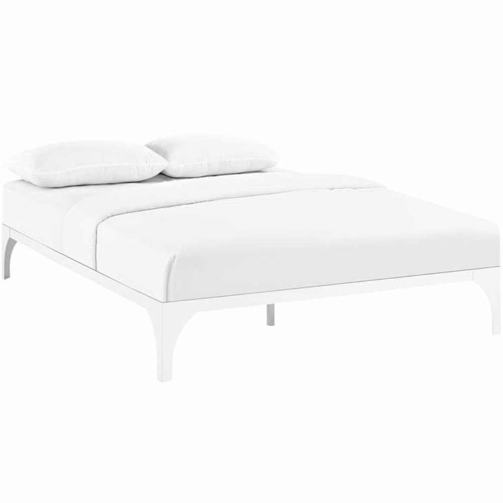 Ollie Queen Bed Frame, White