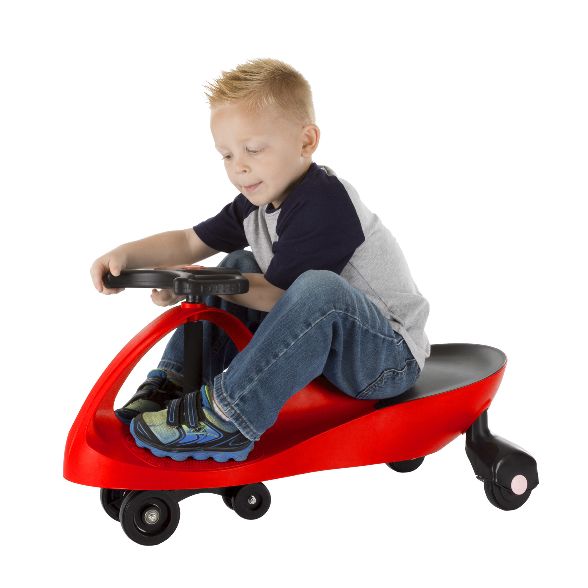 Ride On Toy ZigZag Twistcar Wiggle No Batteries, No Gears, No Pedals Easy Red Kids 2 - 6 Yrs