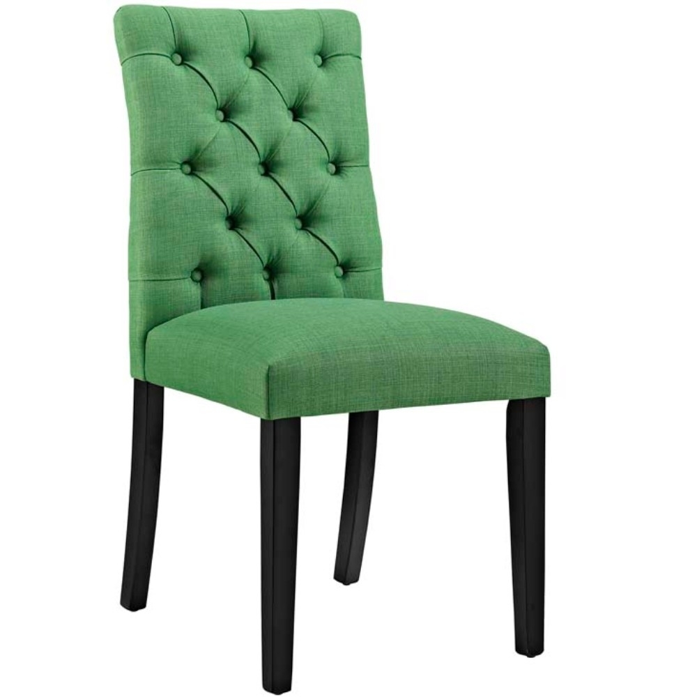 Duchess Fabric Dining Chair, Kelly Green