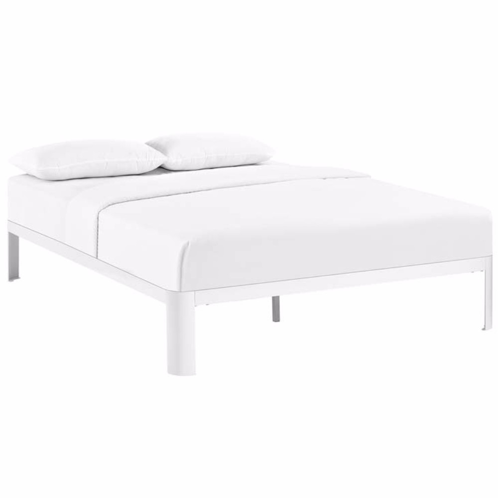 Corinne Queen Bed Frame, White