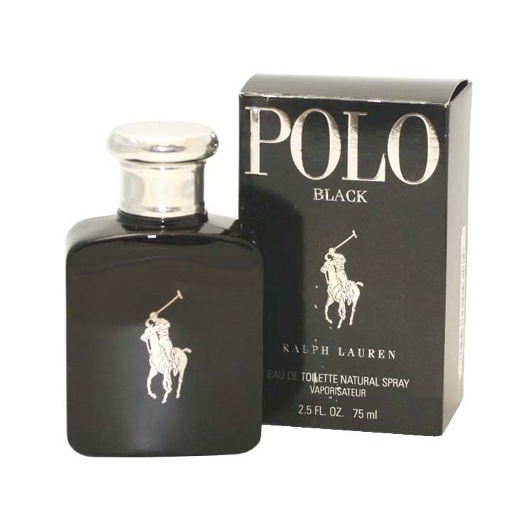 Polo Black Eau De Toilette Spray 2.5 Oz / 75 Ml For Men