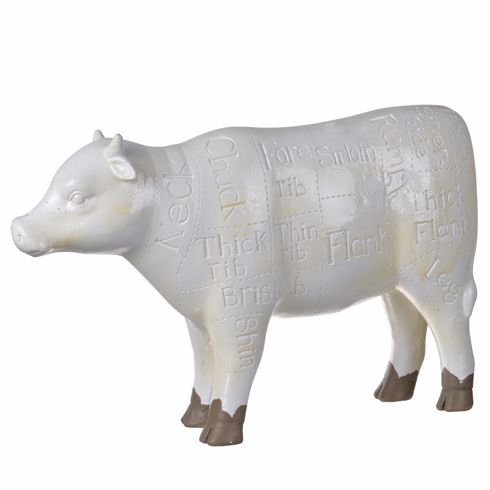 Chef's Cow Sculptural Accent- Saltoro Sherpi