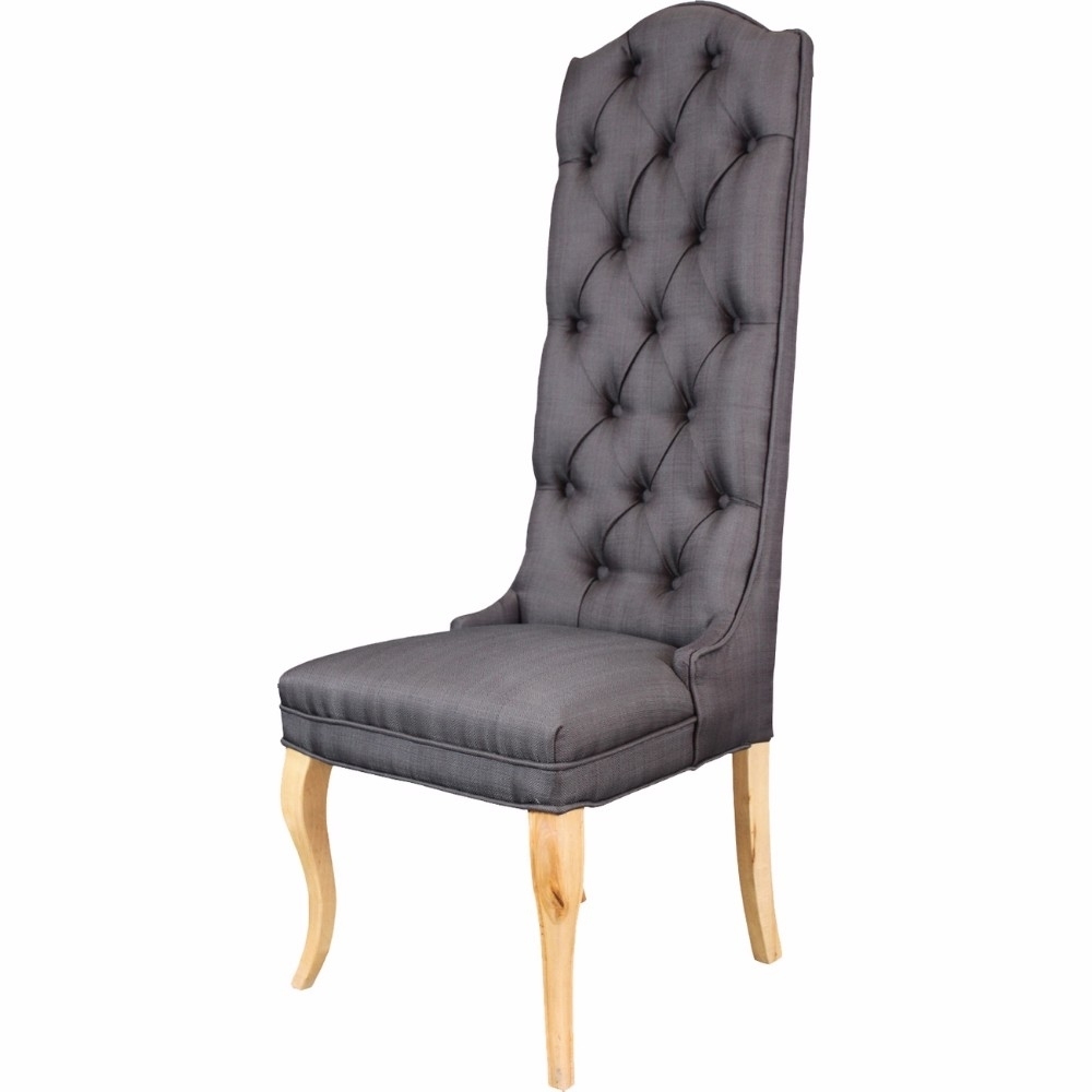 Sprucely Elaborative Sadler High Back Chair- Saltoro Sherpi