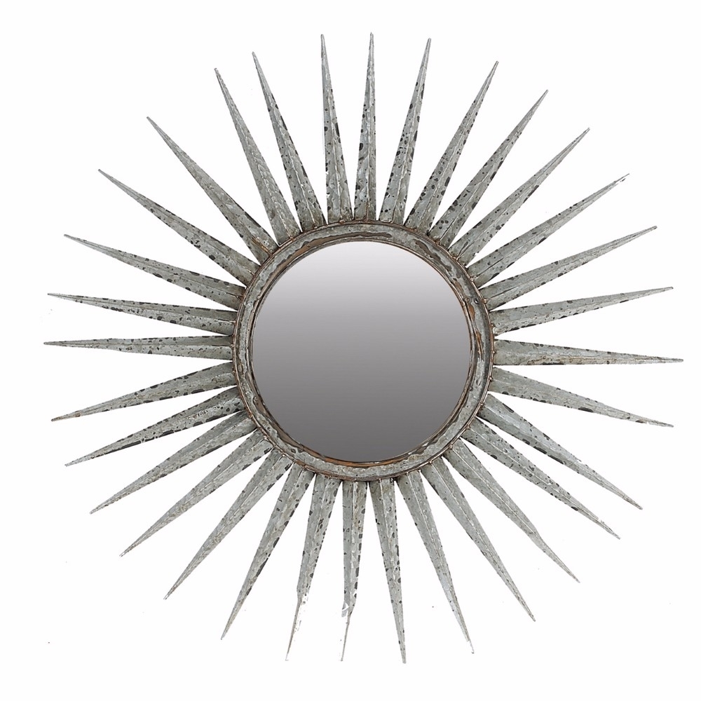 Distressed Sun Inspired Mirror- Saltoro Sherpi