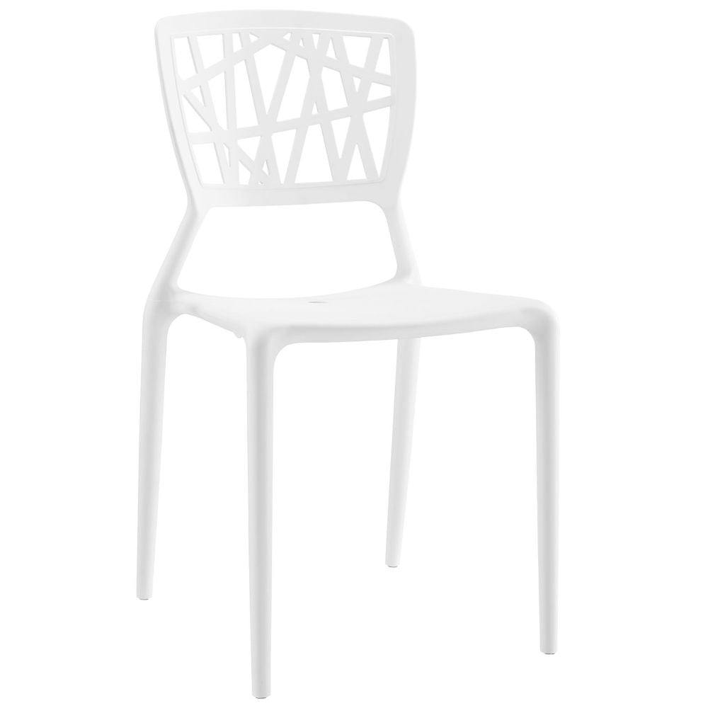 EEI-1706-WHI Astro Dining Side Chair