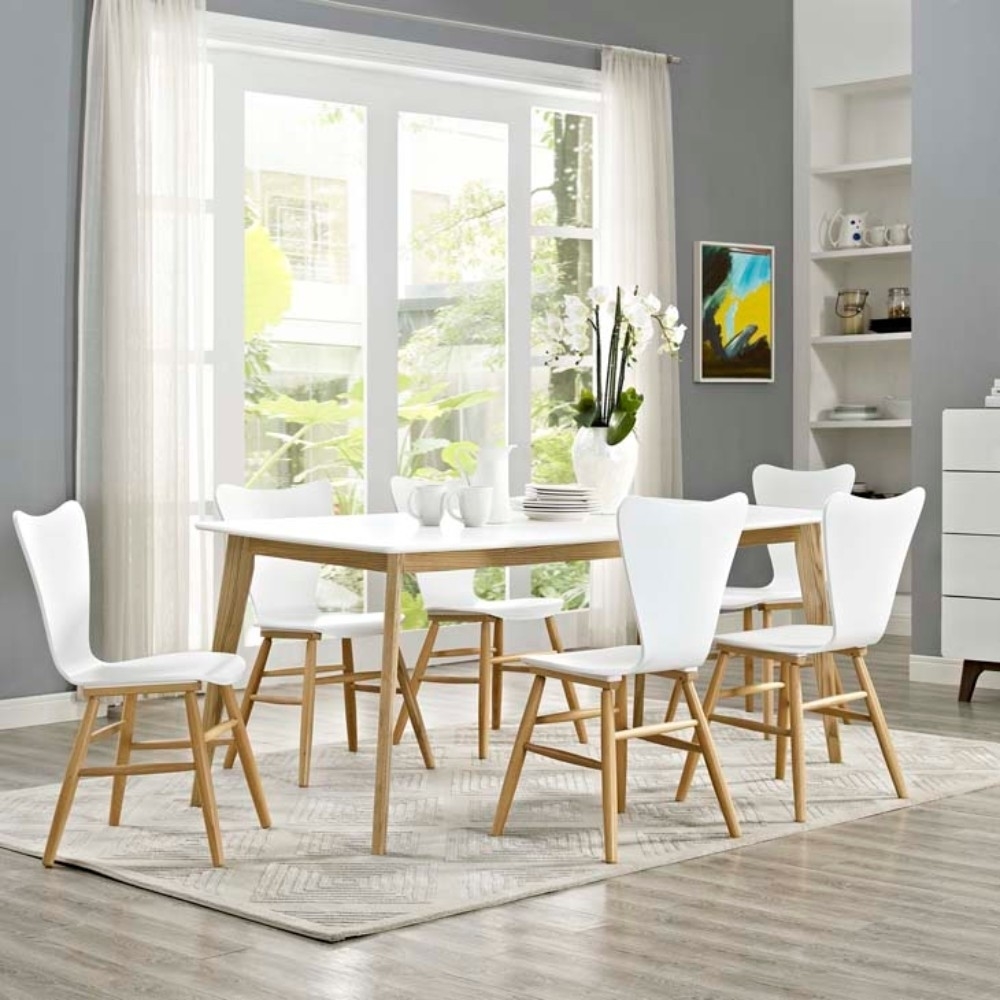 Stratum 71 Dining Table, White