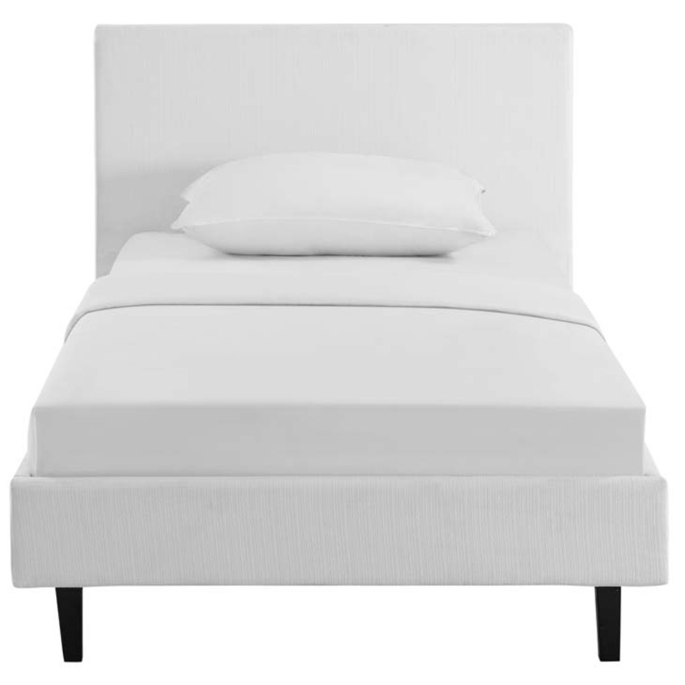 Anya Twin Bed, White