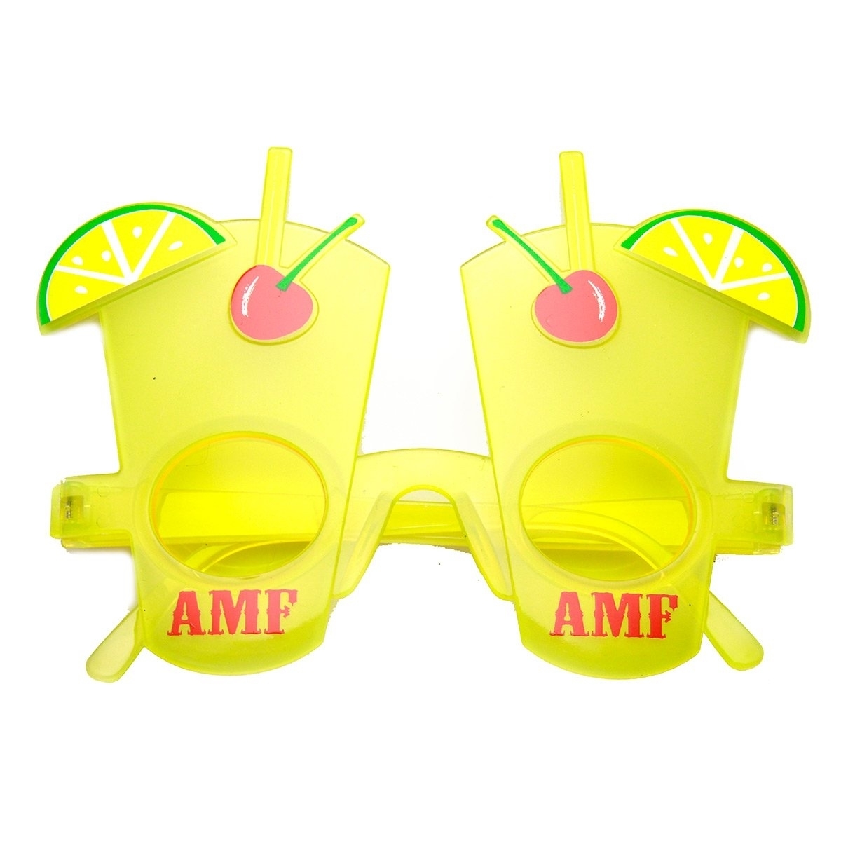 AMF Adios Cocktail Party Favor Drink Celebration Novelty Glasses - Pink