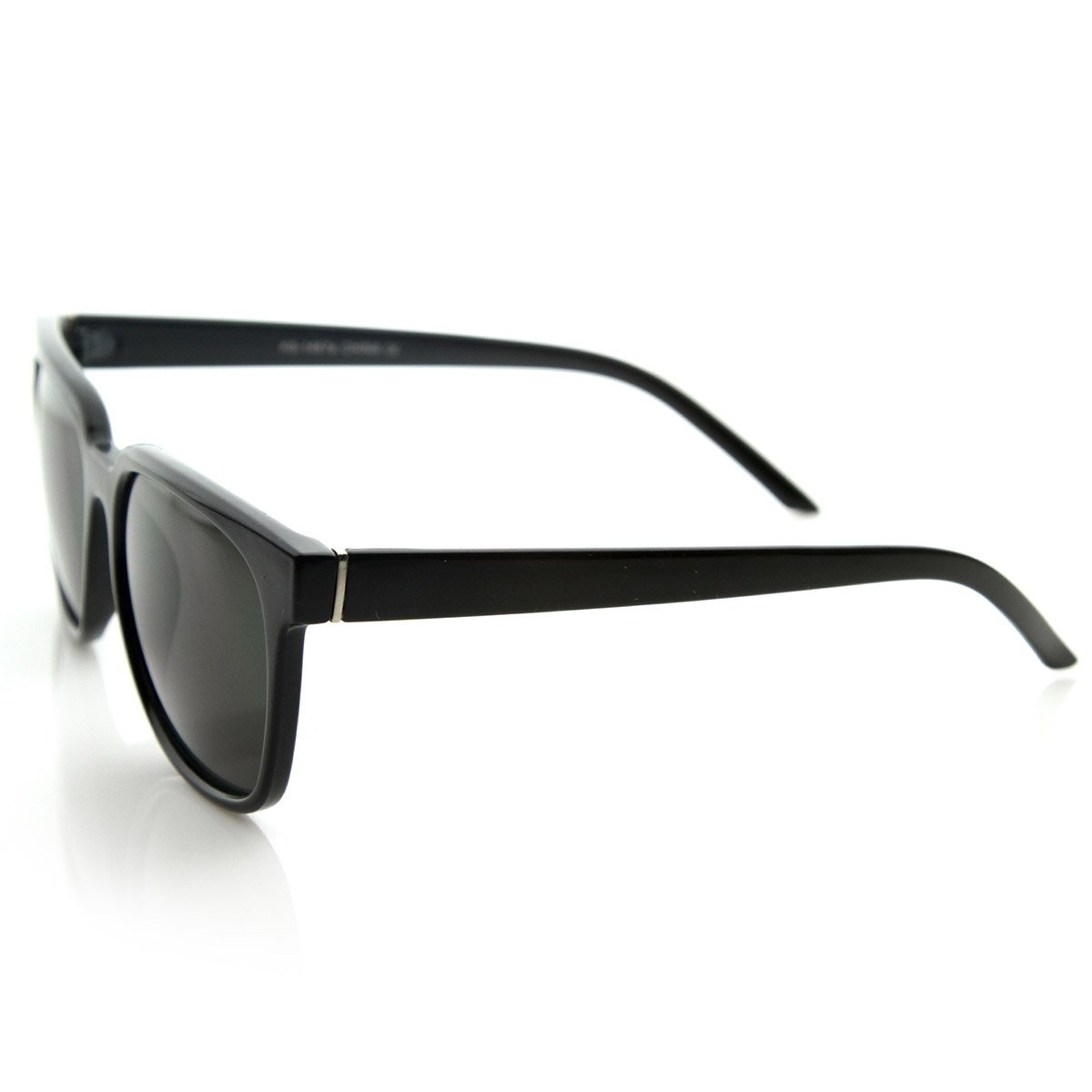Retro Fashion Inspired Basic Horned Rim Horn Rimmed Style Sunglasses - Tortoise