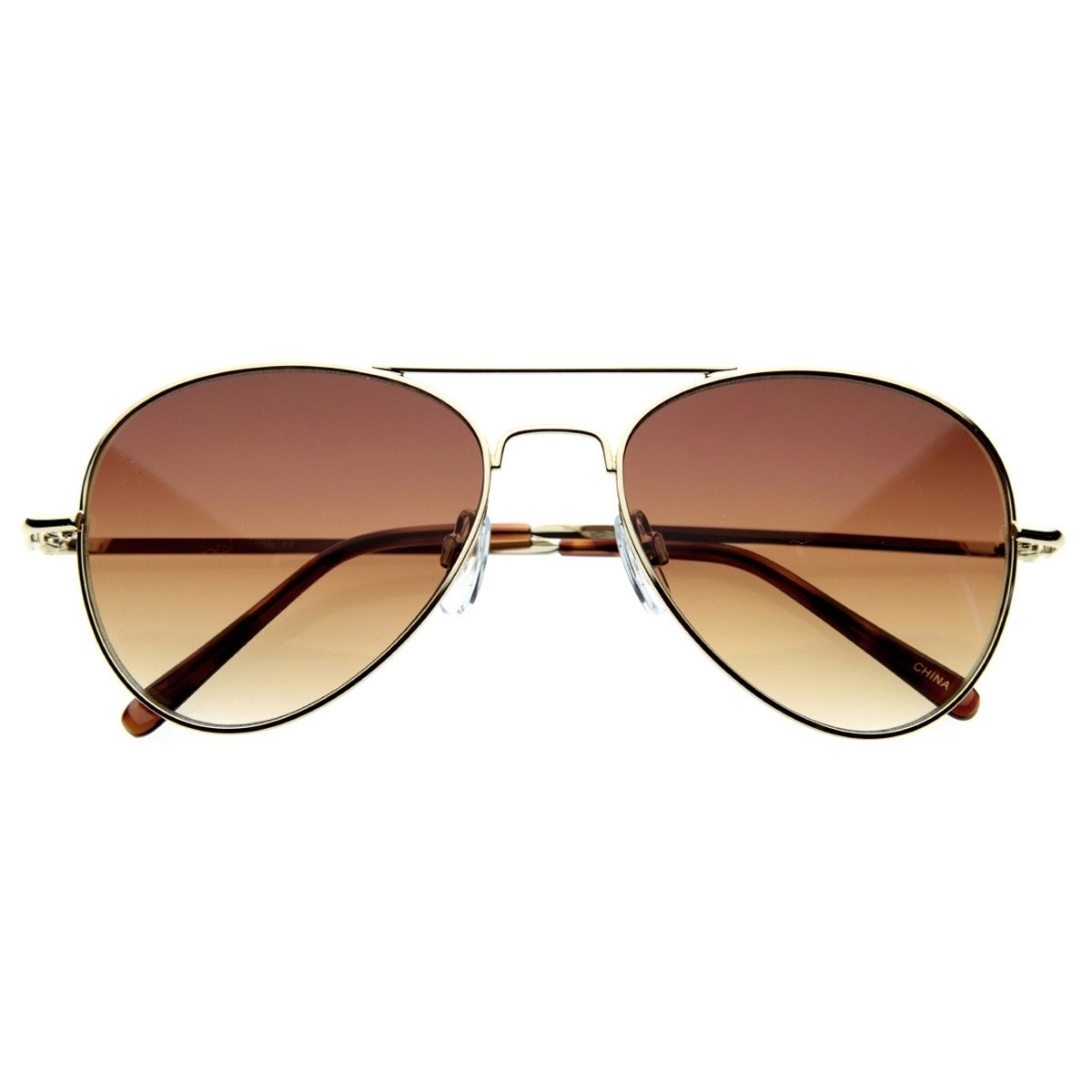 Small Classic Aviator Sunglasses 50mm Aviators - Gold