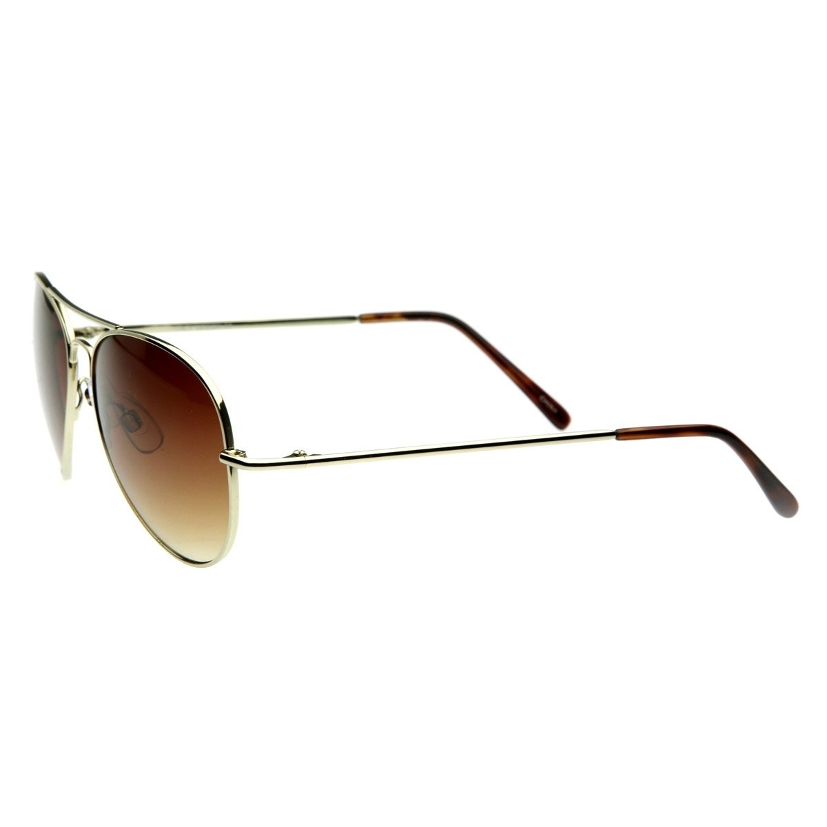 Small Classic Aviator Sunglasses 50mm Aviators - Silver
