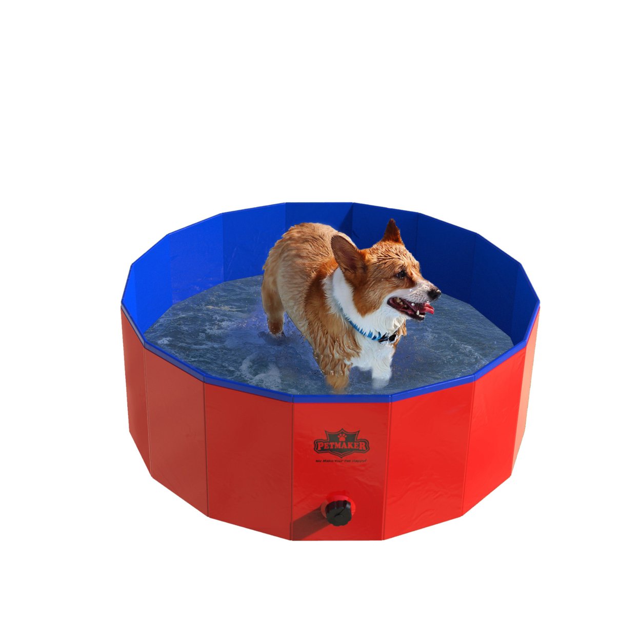 30 Collapsible Pet Pool And Bathing Tub With Carrying Case