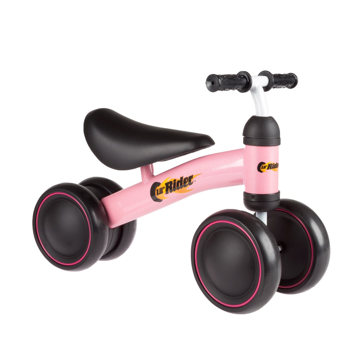 Pink Toddler Ride-On Toy Training Bike