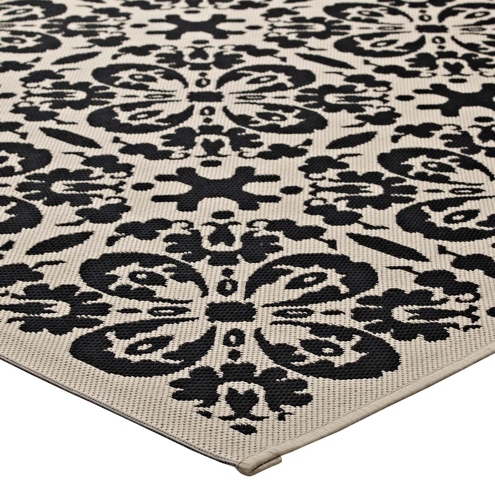 Ariana Vintage Floral Trellis 5x8 Indoor And Outdoor Area Rug, R-1142E-58