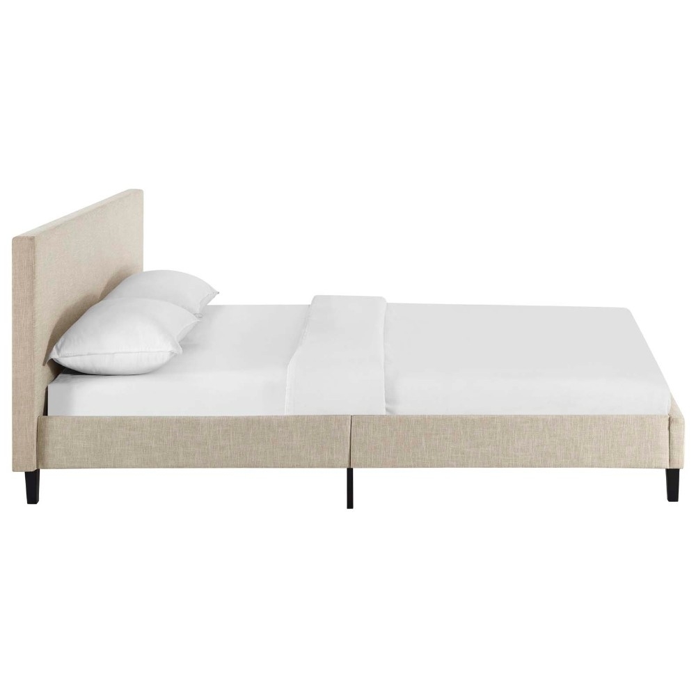 Anya Full Fabric Bed, MOD-5418-BEI