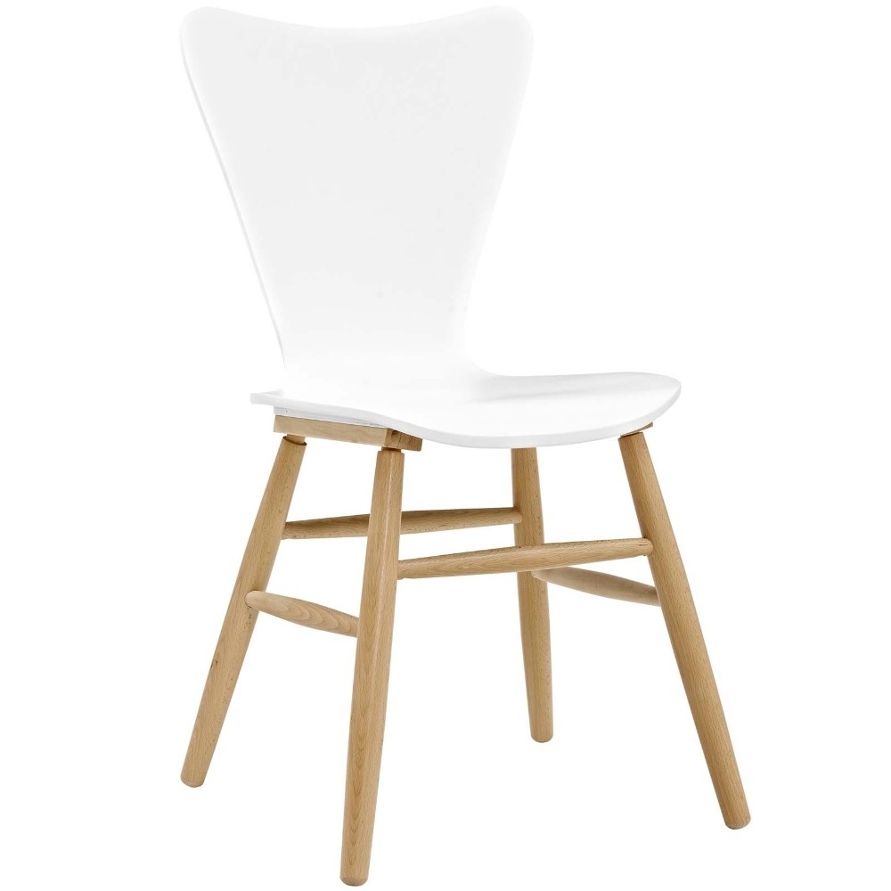 Cascade Wood Dining Chair, EEI-2672-WHI