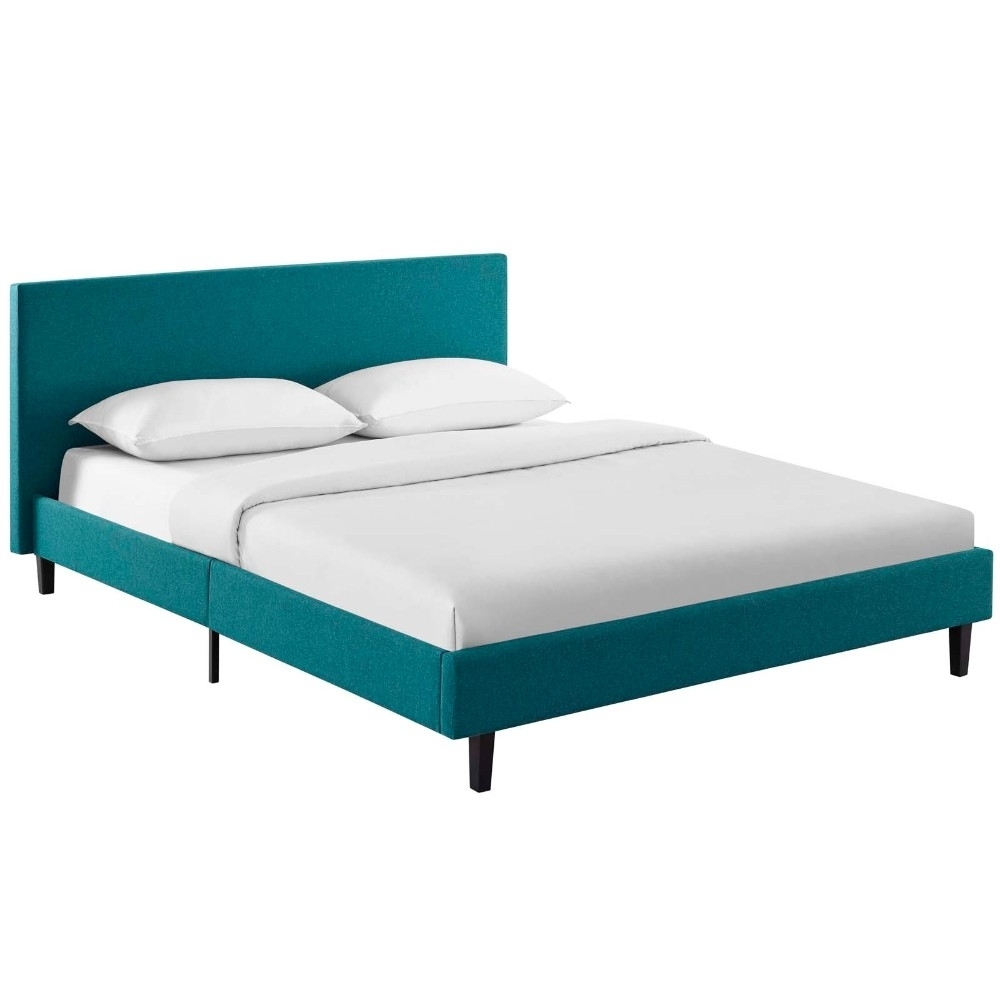 Anya Full Fabric Bed, MOD-5418-TEA