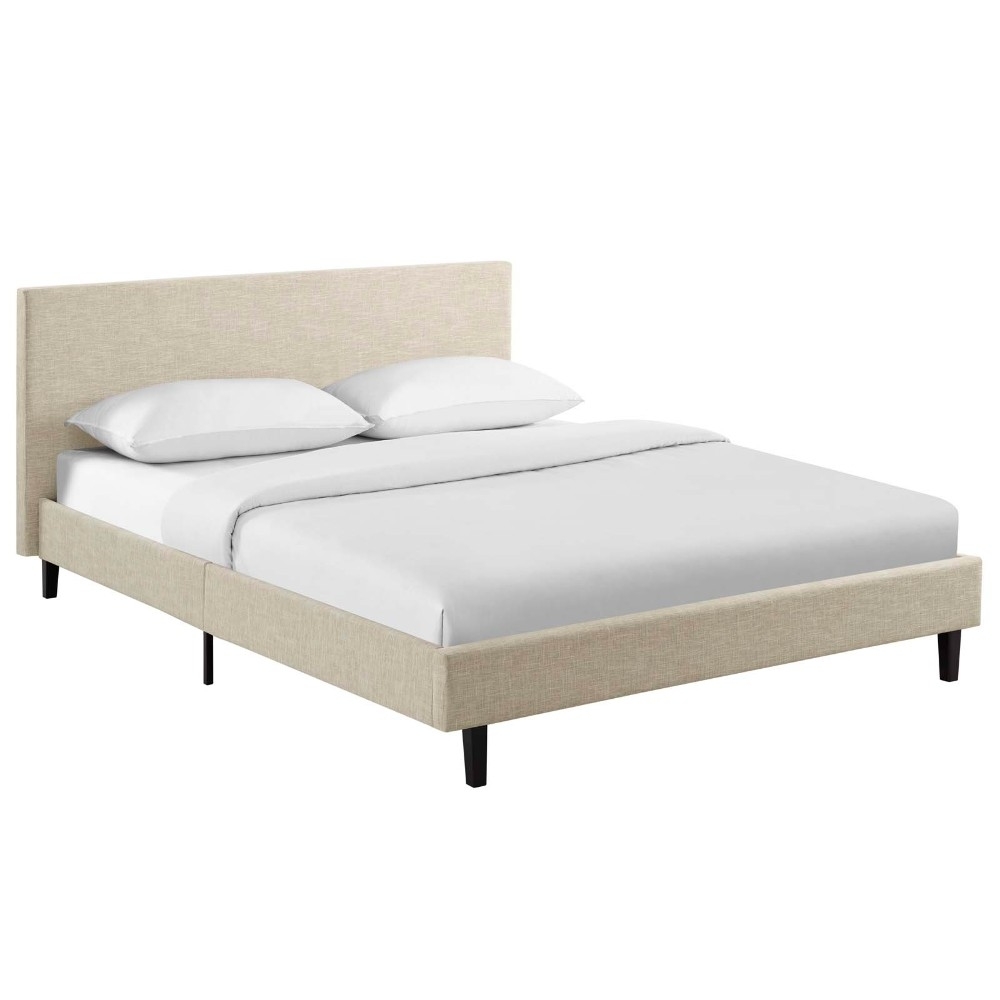Anya Full Fabric Bed, MOD-5418-BEI