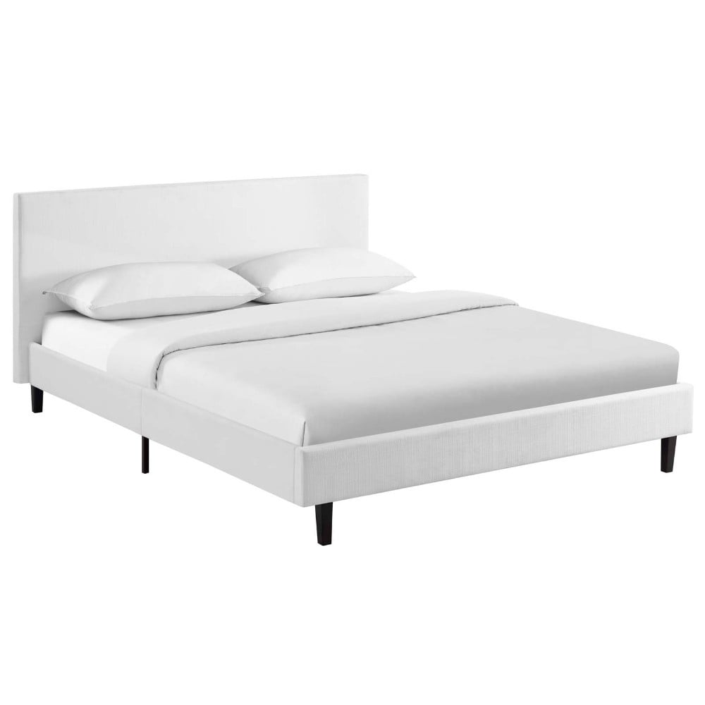 Anya Full Fabric Bed, MOD-5418-WHI