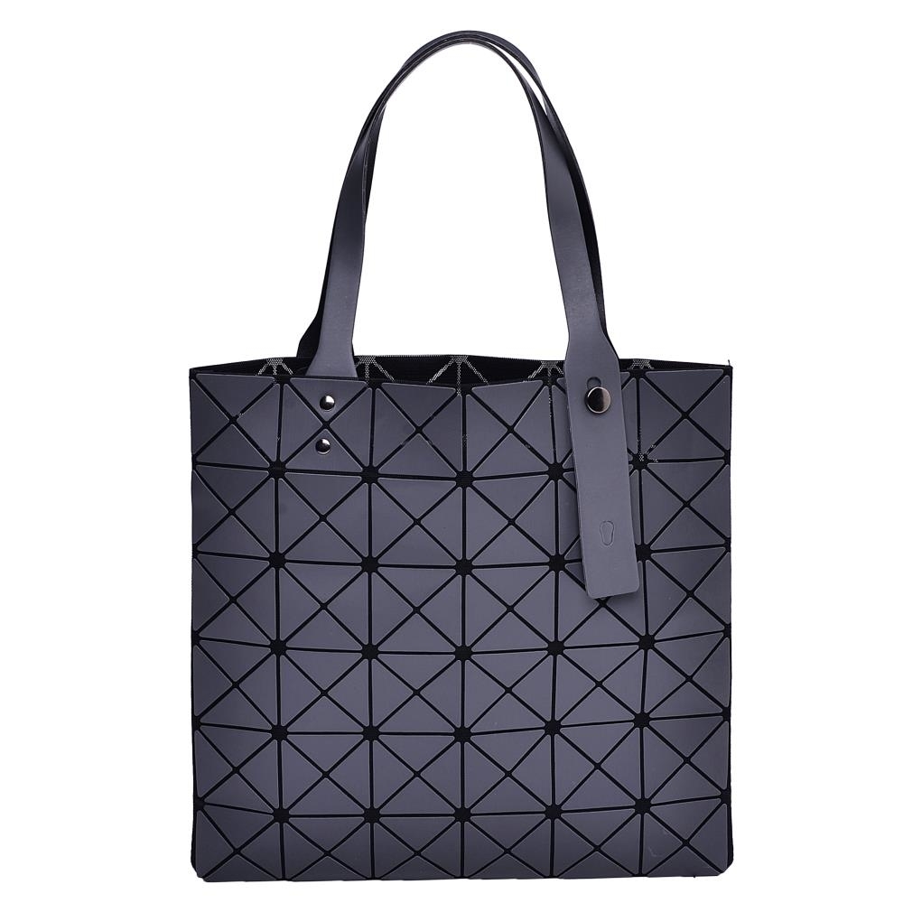 Grey Women Tote Bag Purse Handbag PU Leather Shoulder Bag With Adjustable Handle & Large Storage
