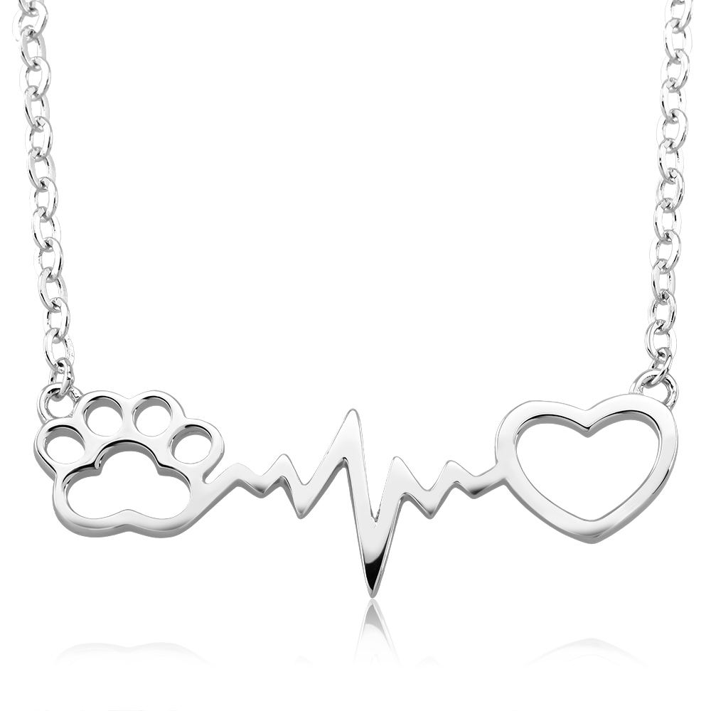 HeartBeat Paw Necklace