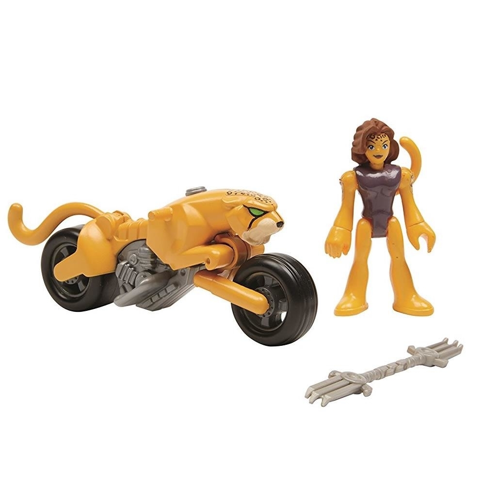 Imaginext Wonder Woman Cheetah & Cycle Action Figures Fisher-Price