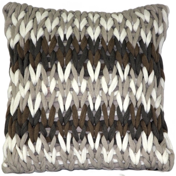 Pillow Decor - Hygge Nordic Forest Chunky Knit Pillow