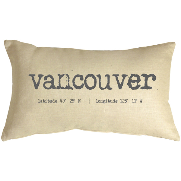 Pillow Decor - Vancouver Coordinates 12x19 Throw Pillow
